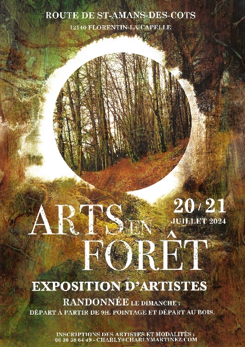 Arts en forêt - exposition et randonnée Du 20 au 21 juil 2024