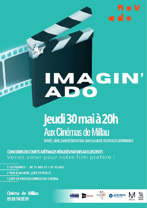 concours Imagin'Ado 2024 au Cinéma de Millau