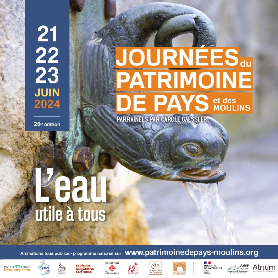 Journées du Petit Patrimoine et des Moulins au Musée... Du 22 au 23 juin 2024