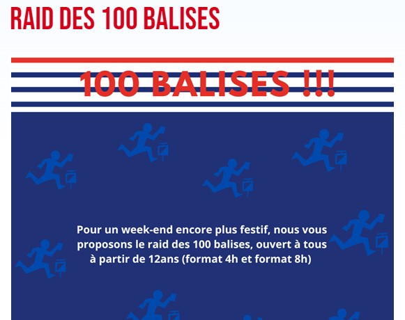 RAID estival / RIAD DES 100 BALISES