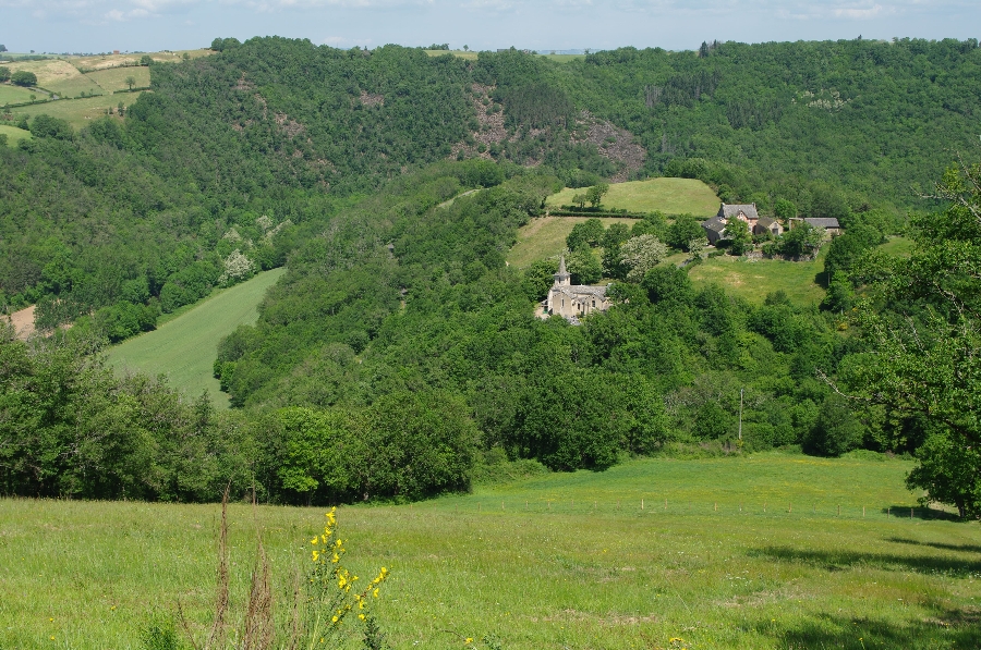 Le Ségala à vélo : à la rencontre des chapelles - 45km