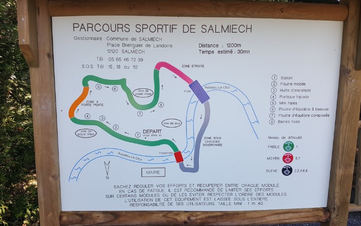 Parcours sportif/ santé de Salmiech
